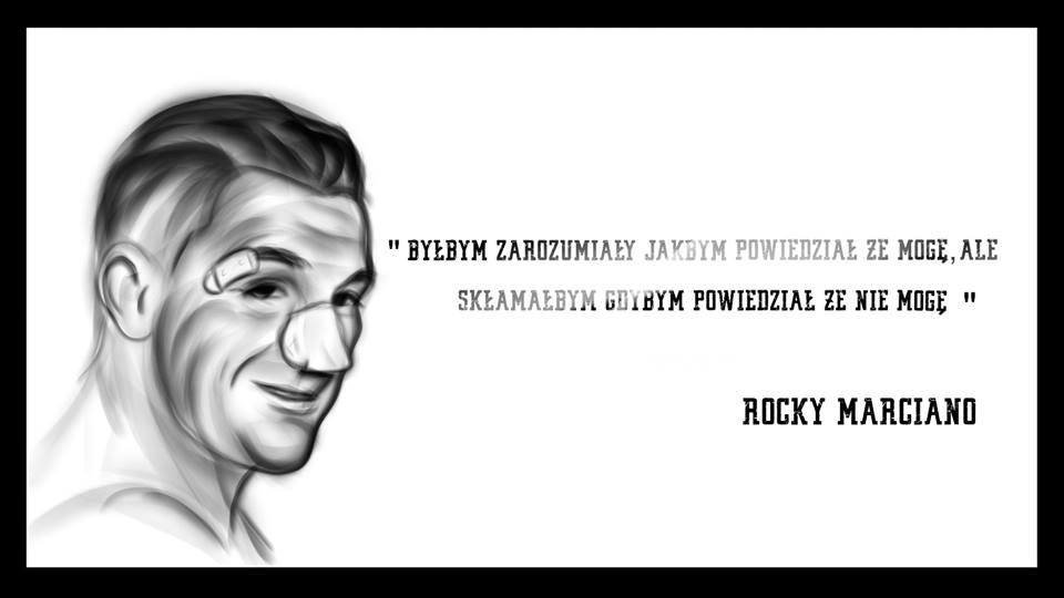 Rocky Marciano - Manwith Passion Paweł Worobiej WORO