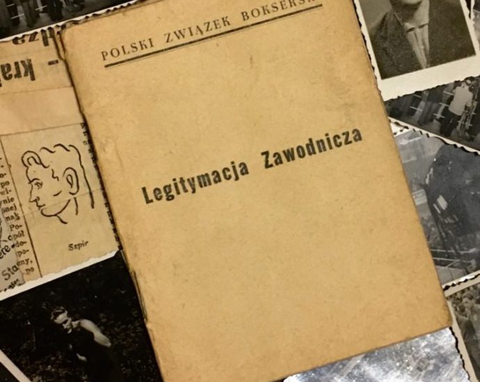 Legitymacja bokserska z 1949 r. - WORO Manwith Passion