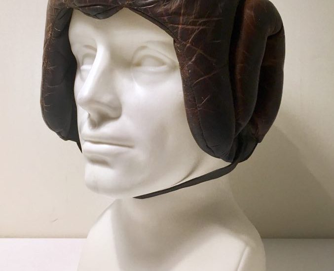Kask bokserski z 1924 roku. WORO Manwith Passion